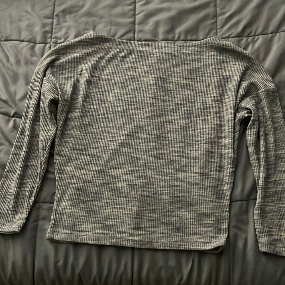 Express Off the Shoulder 3/4 Length Top